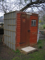 DIY shed construction