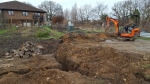 We made quite a mess of the top car park