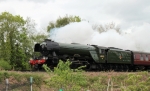 Flying Scotsman Visits the Allotments - May 2021